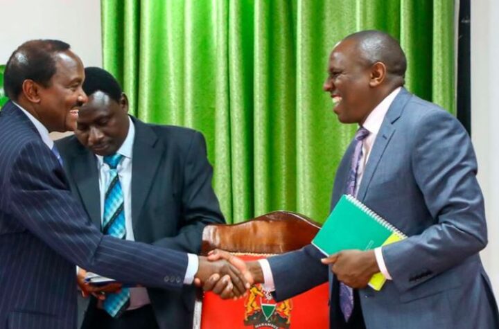 This comes after the Unity Alliance accepted to partake in a retreat at the Lake Elementaita Mountain Lodge, Nakuru County, to discuss the report delivery strategy.