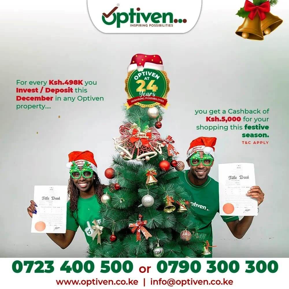 Optiven Marks Year-End with Generous Rewards for Investors in #OptivenAt24 Campaign