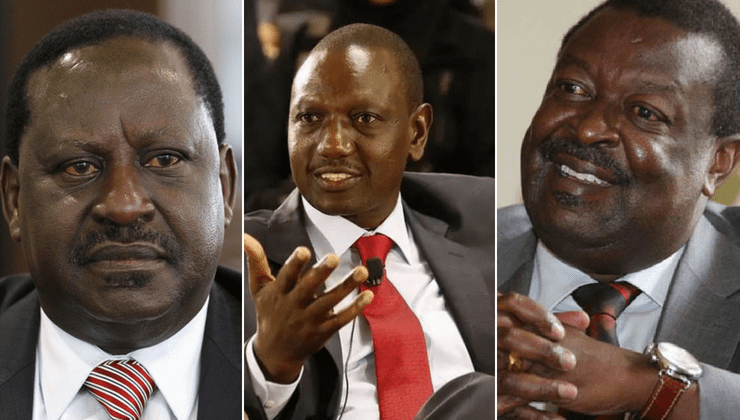 Raila, Ruto, and Mudavadi Forge a Historic Coalition