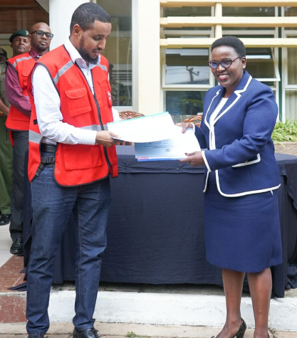 PS Salome M Beacco Leads Donation of Food Worth 2.4 Million to Kenya Red Cross