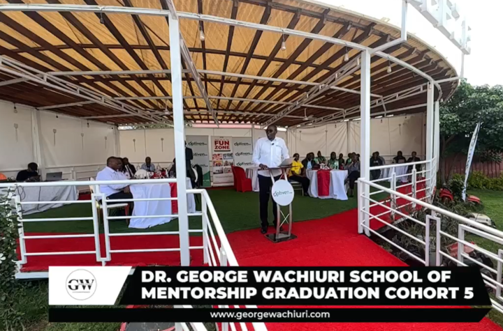Optiven CEO George Wachiuri Lauds Cohort 5 Graduates at School of Mentorship Ceremony